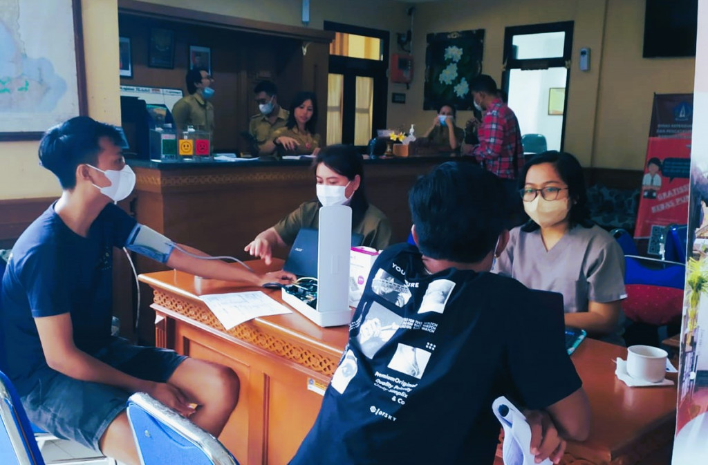 Vaksinasi Covid-19 Pecatu, Senin 1 Agustus 2022